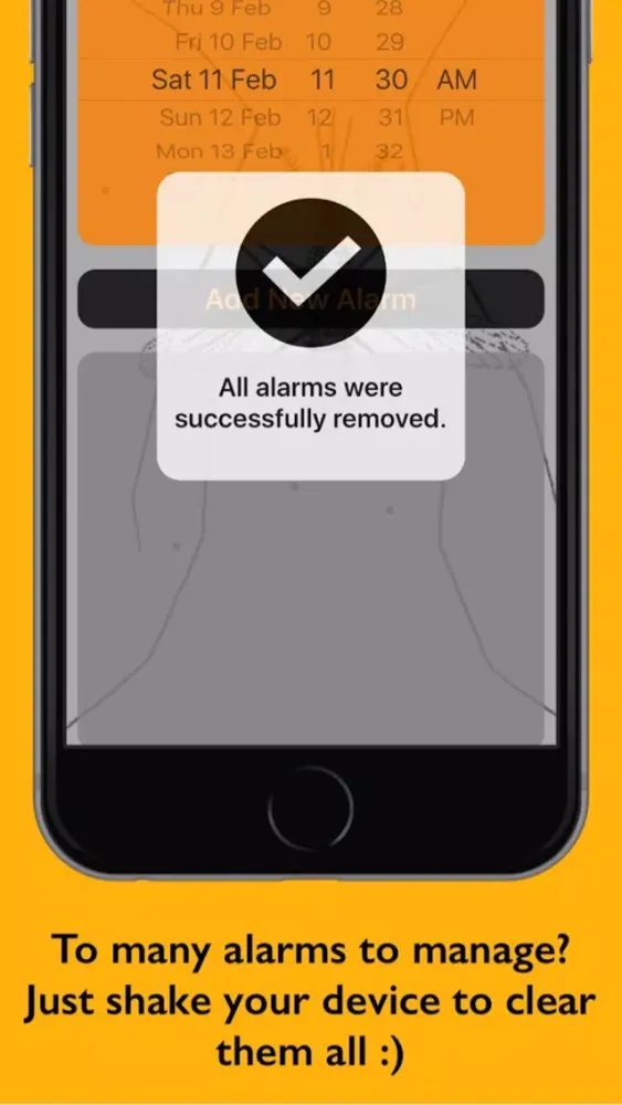 Capturas de tela do Mosquito Alarm - The most annoying alarm.