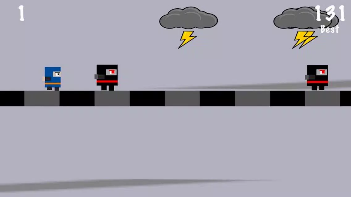 Tangkapan layar Thunder Ninja