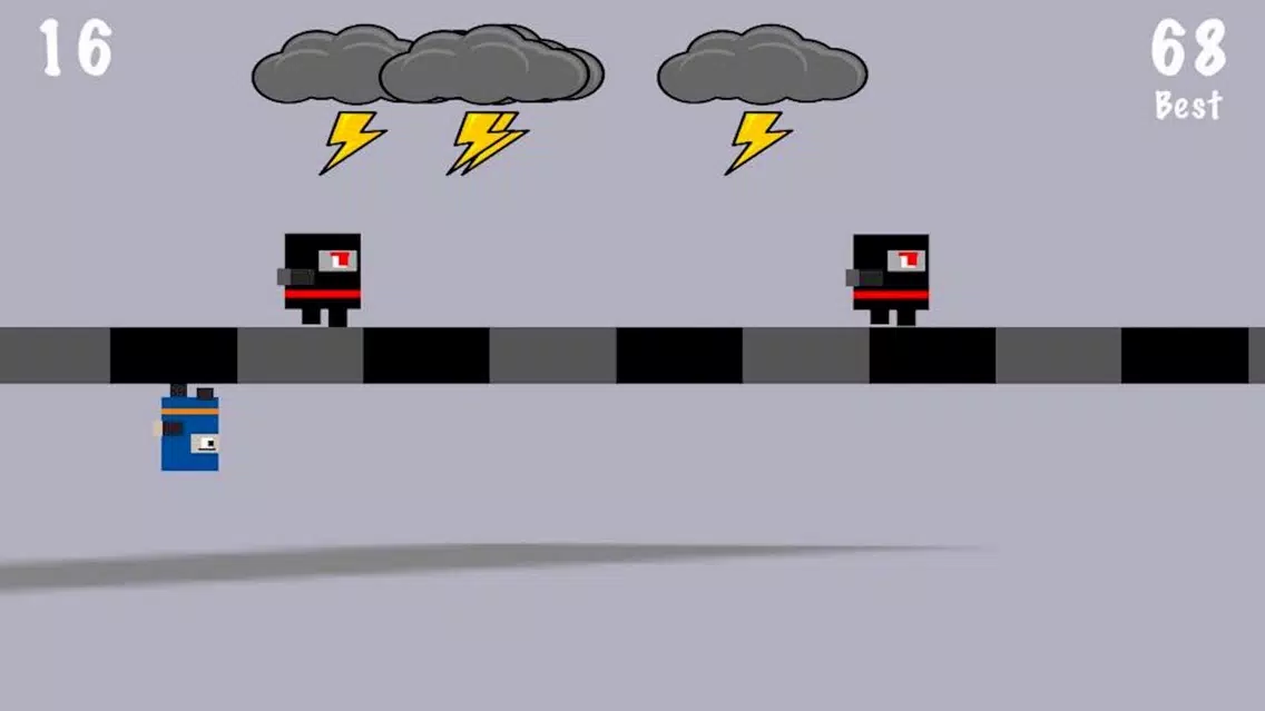 Tangkapan layar Thunder Ninja