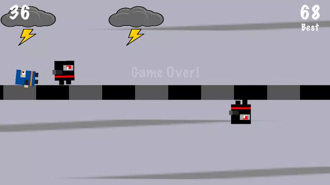 Tangkapan layar Thunder Ninja