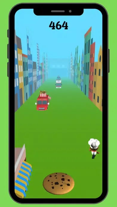 Tangkapan skrin Cookie Chase - Endless Runner