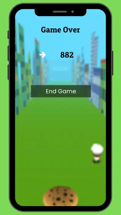 Tangkapan skrin Cookie Chase - Endless Runner