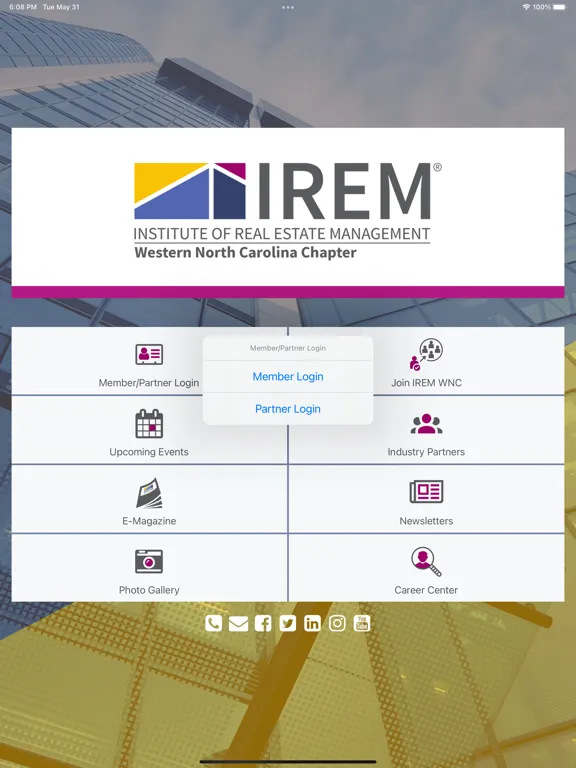 IREM Western NC iPad  スクリーンショット