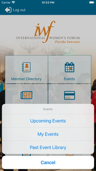 Capturas de pantalla de IWF Florida Suncoast