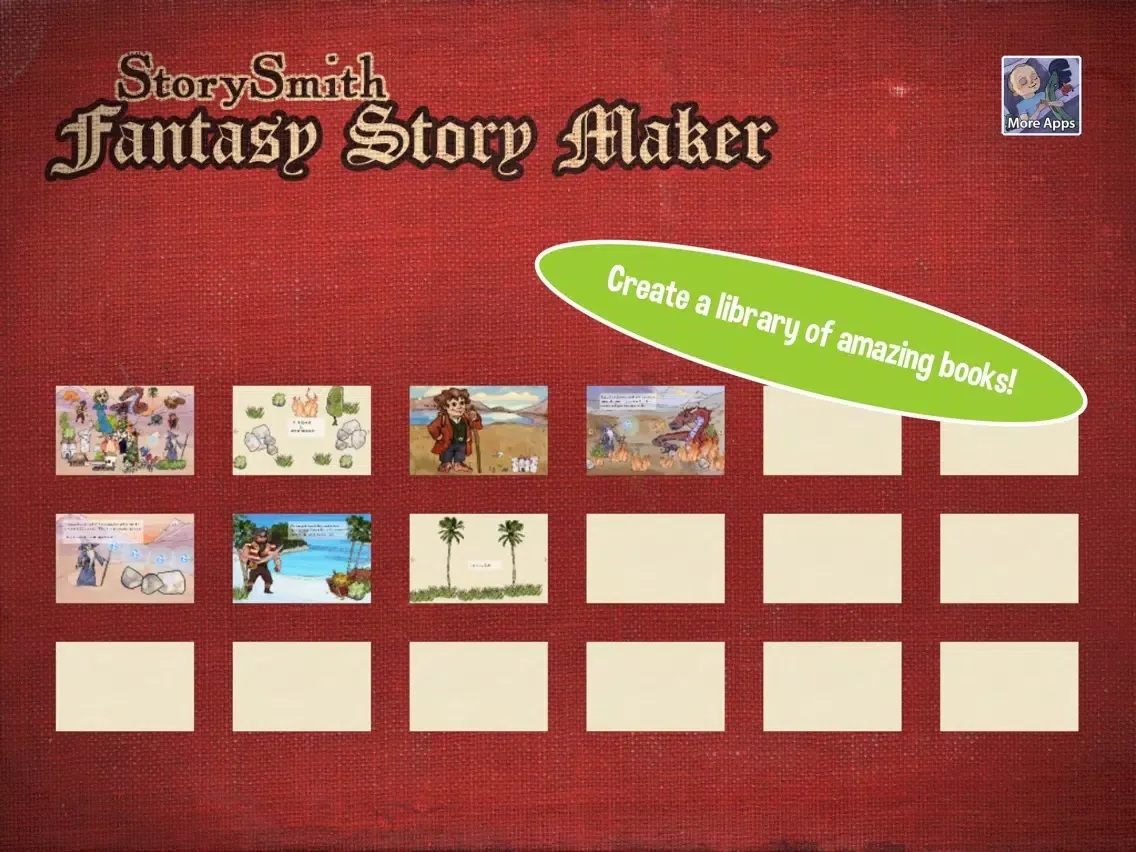 ภาพหน้าจอของ StorySmith Fantasy Story Maker HD iPad 