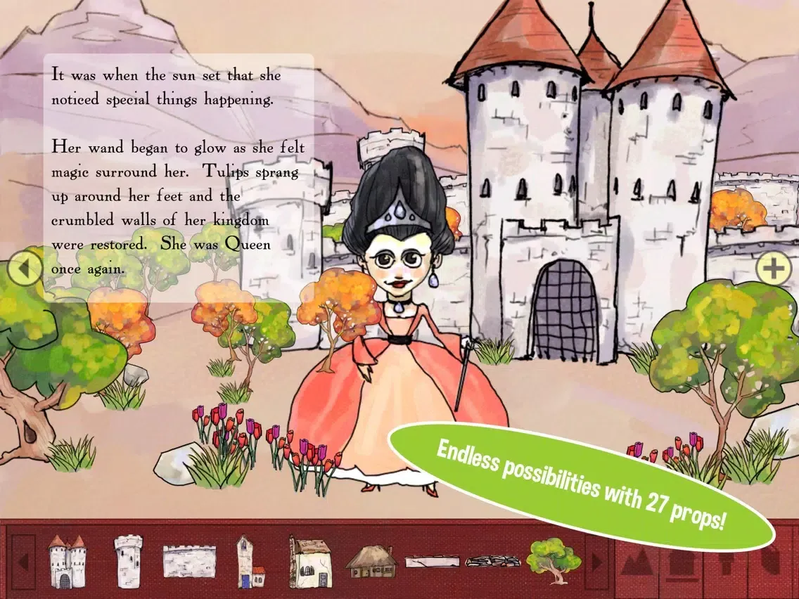 ภาพหน้าจอของ StorySmith Fantasy Story Maker HD iPad 