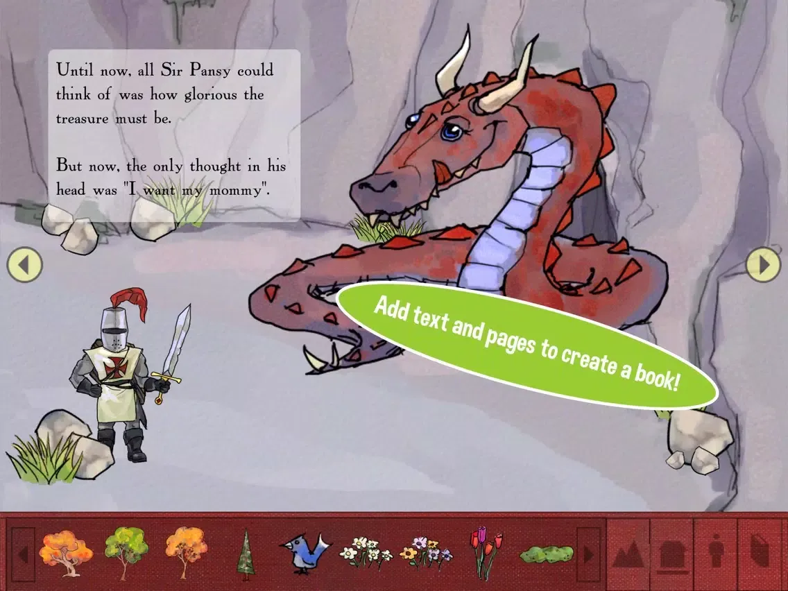 ภาพหน้าจอของ StorySmith Fantasy Story Maker HD iPad 