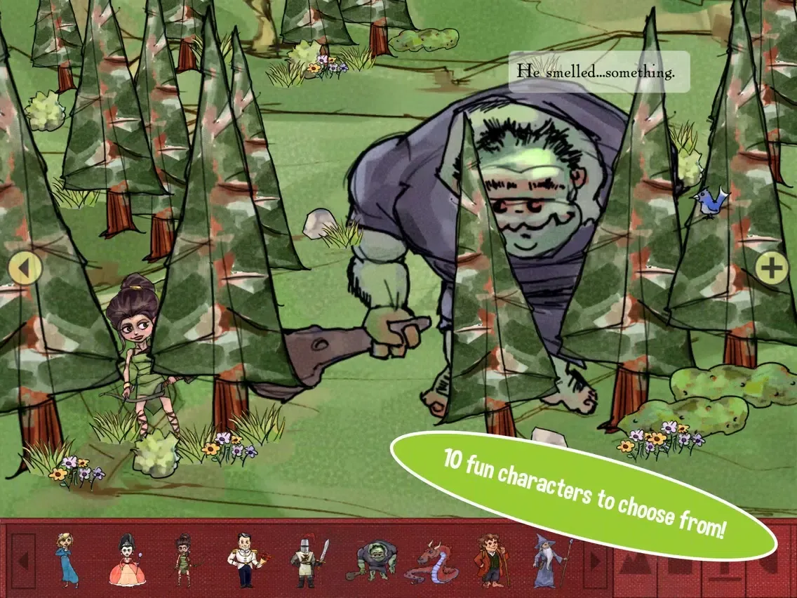 ภาพหน้าจอของ StorySmith Fantasy Story Maker HD iPad 