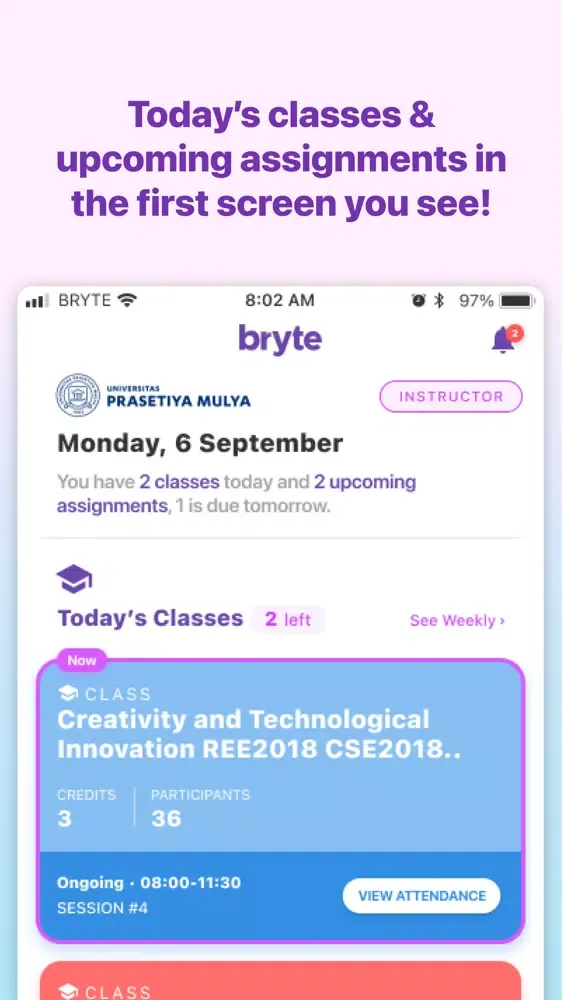 Captures d'écran de Bryte Instructor