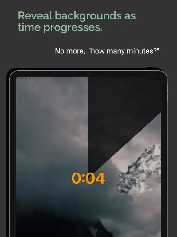 Wind Down - Visual Multi Timer iPad  Screenshots