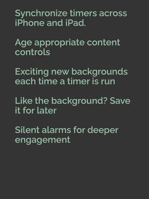 Wind Down - Visual Multi Timer iPad  Screenshots