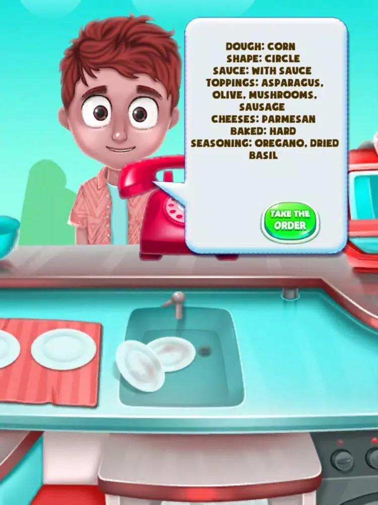 Tangkapan skrin Good Pizza Shop - Food Games iPad 