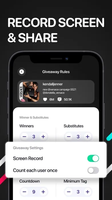 Giveaway Picker by Tikprize स्क्रीनशॉट