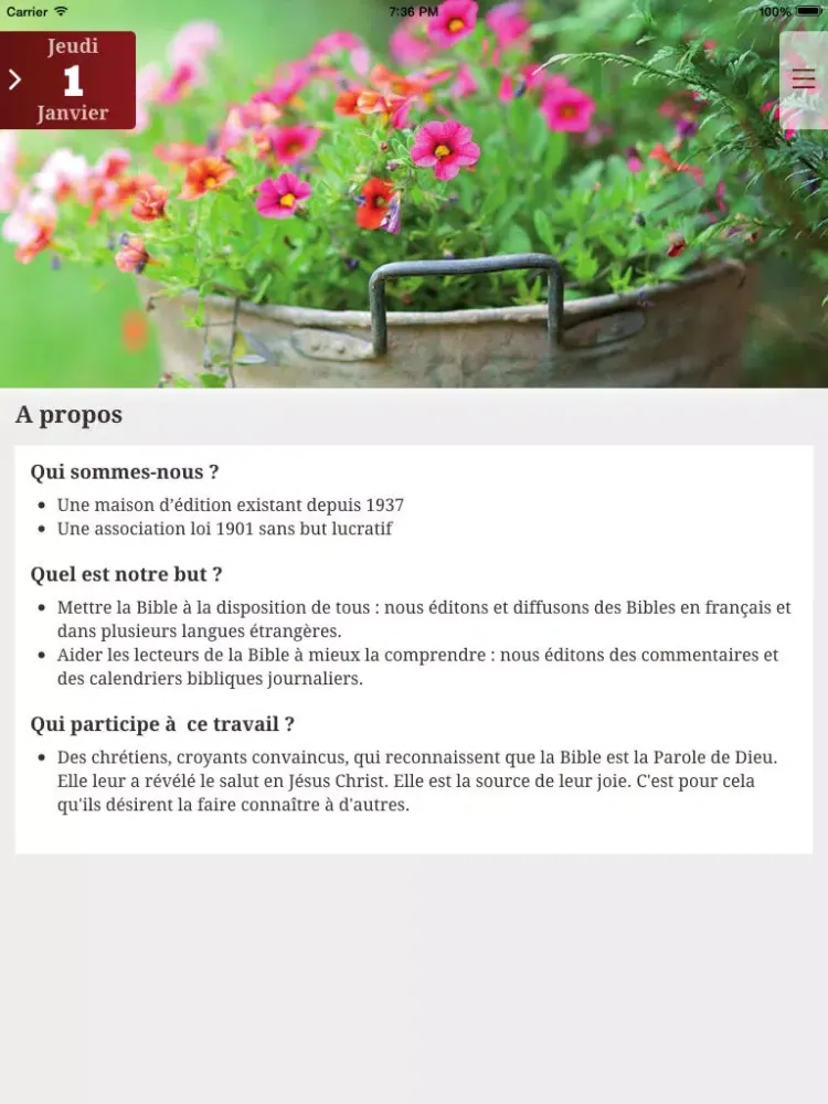 صور La Bonne Semence 2016 iPad 