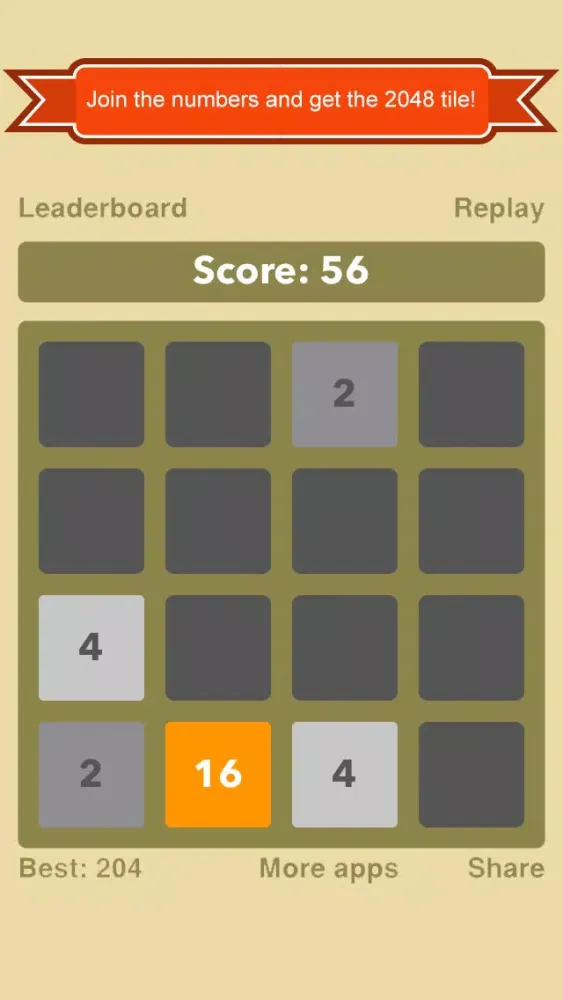 A Chaos of a Puzzle Called 2048 سکرین شاٹس
