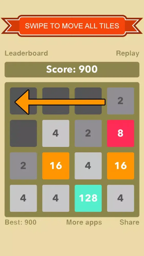 A Chaos of a Puzzle Called 2048 سکرین شاٹس
