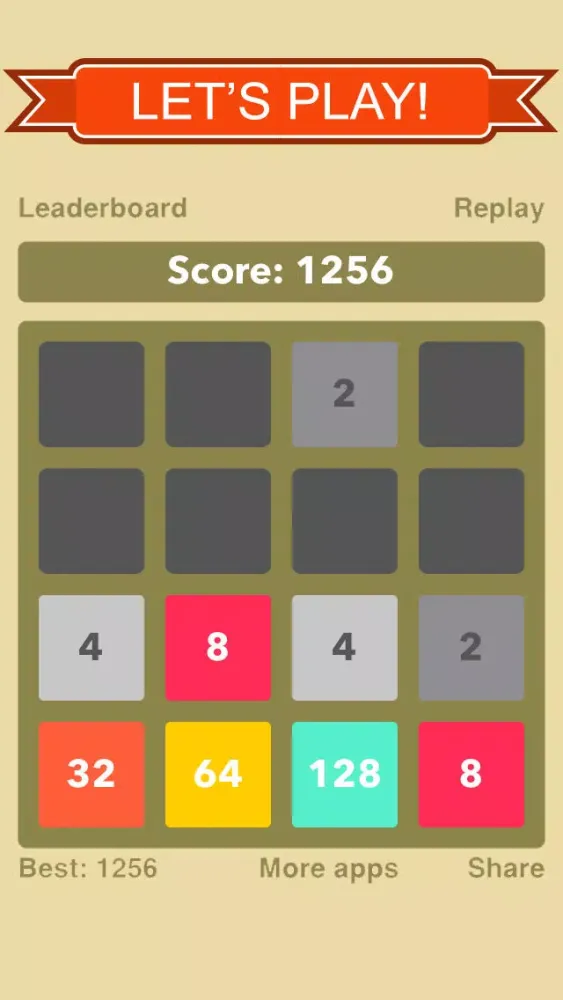 A Chaos of a Puzzle Called 2048 سکرین شاٹس