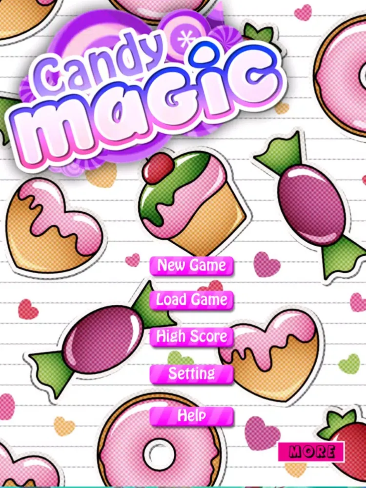 Candy Magic: Sweet Hexa and Diamonds of Puzzle FREE iPad Screenshots
