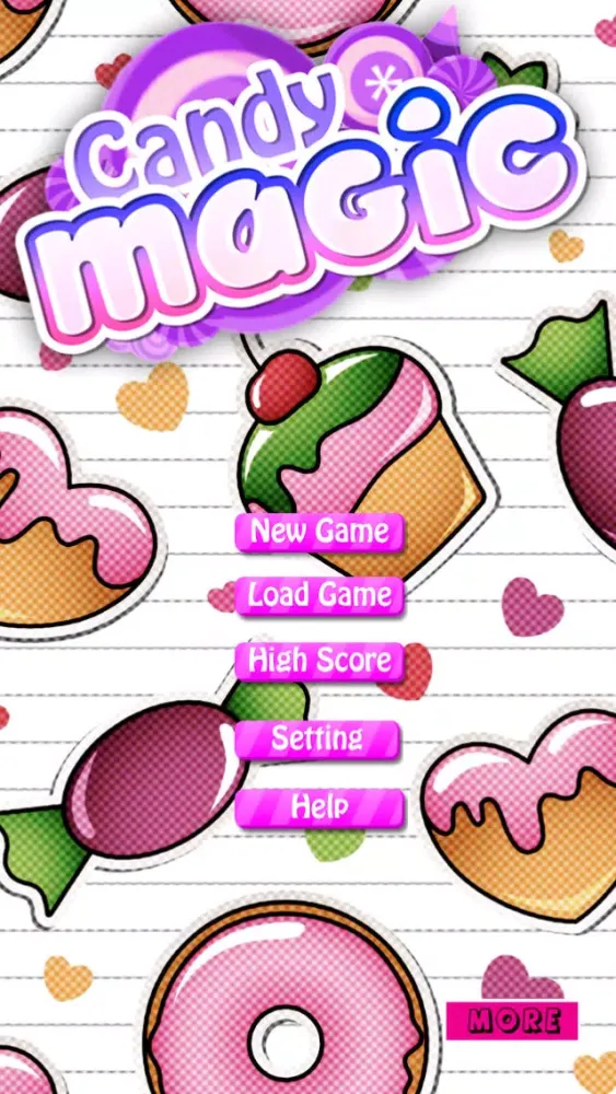 Candy Magic: Sweet Hexa and Diamonds of Puzzle FREE Screenshots