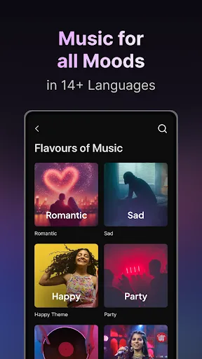 Capturas de pantalla de Wynk Music: MP3, Song, Podcast