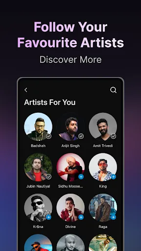 Capturas de pantalla de Wynk Music: MP3, Song, Podcast