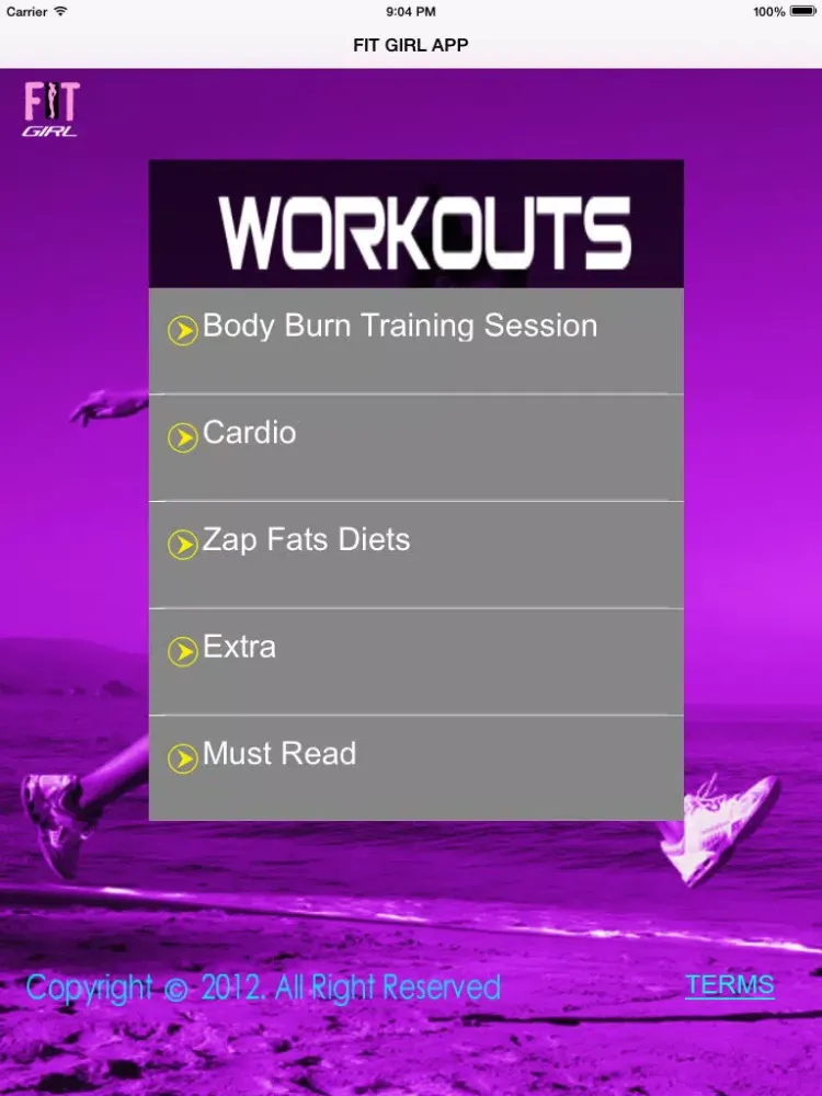 Capturas de tela do FitGirl Pro – Your Personal Cardio, Resistance and Workouts Trainer for Optimum Weight Loss, Muscle Strength and Staying Fit iPad 