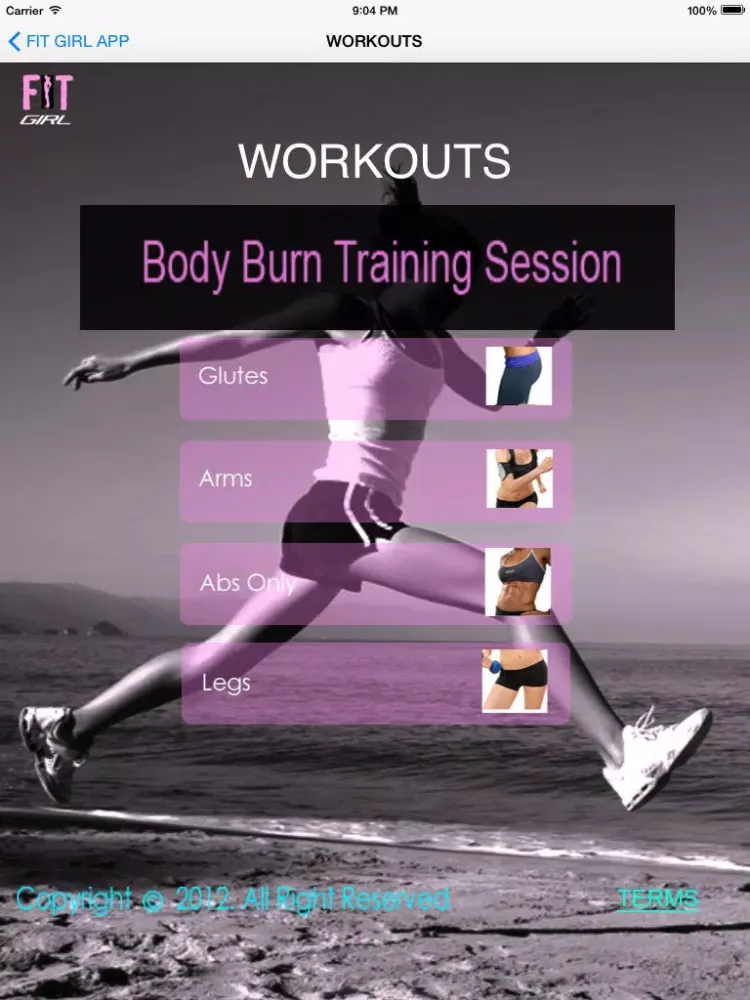Capturas de tela do FitGirl Pro – Your Personal Cardio, Resistance and Workouts Trainer for Optimum Weight Loss, Muscle Strength and Staying Fit iPad 