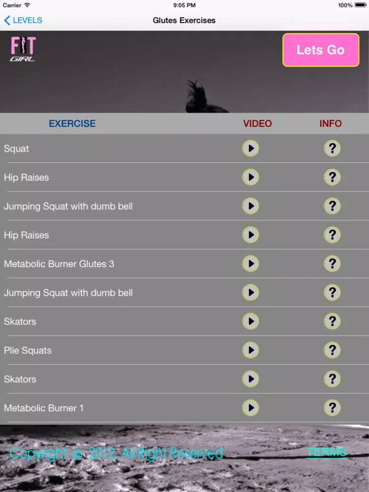 Capturas de tela do FitGirl Pro – Your Personal Cardio, Resistance and Workouts Trainer for Optimum Weight Loss, Muscle Strength and Staying Fit iPad 