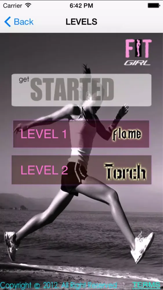 Capturas de tela do FitGirl Pro – Your Personal Cardio, Resistance and Workouts Trainer for Optimum Weight Loss, Muscle Strength and Staying Fit
