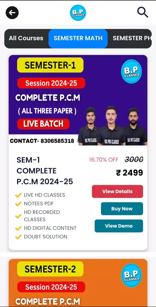 BSC PRO CLASSES Screenshots
