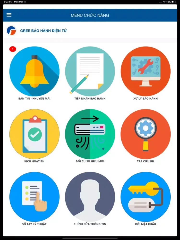 GREE Services iPad 应用截图