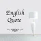 English Quote - Improve English reading ability and expand your vocabularies