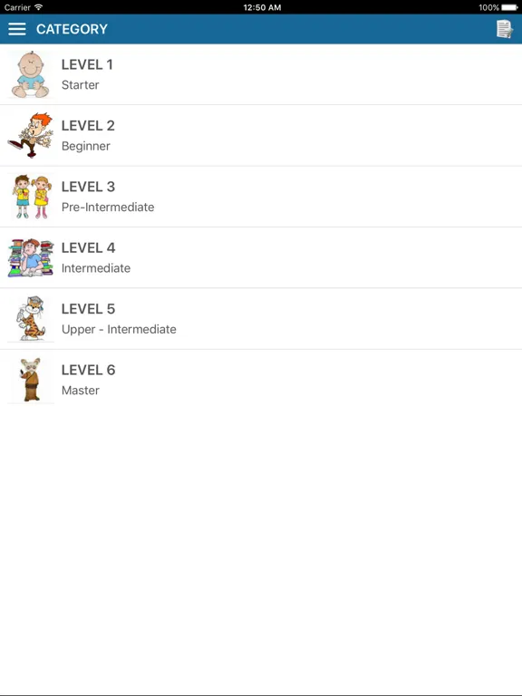 Learn English By Listening. iPad Screenshots