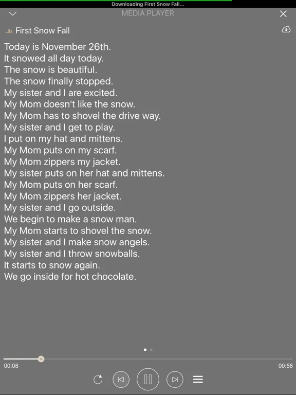 Learn English By Listening. iPad Screenshots