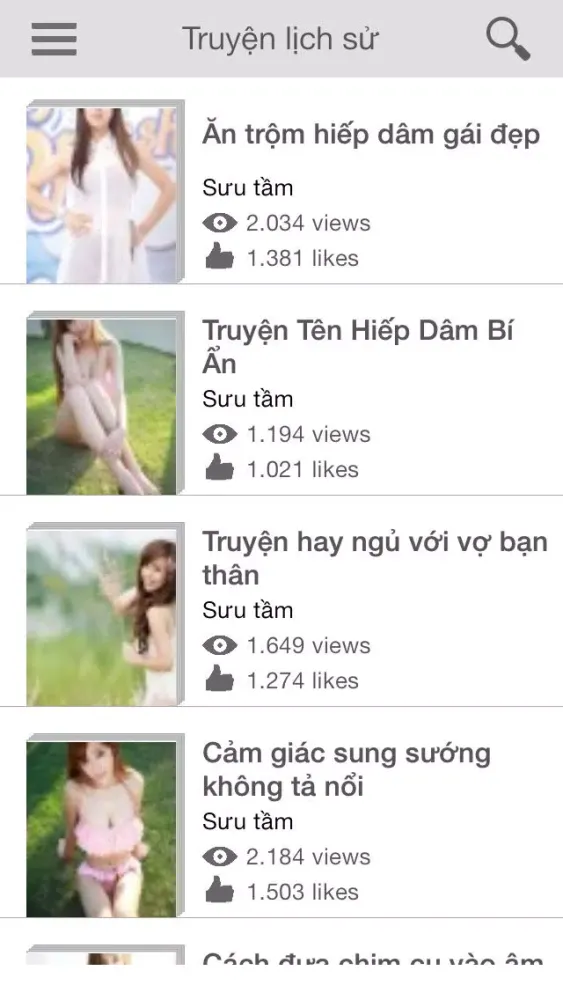 Скриншоты Truyện người lớn 2014 - Tuyển tập các bộ truyện 18+ mới nhất
