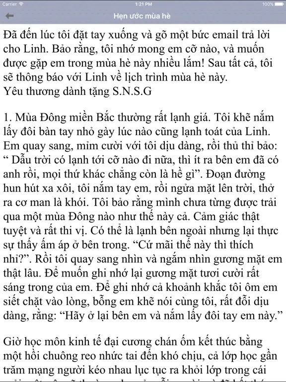1001 Truyện Ngắn Hay - Ý nghĩa và sâu sắc iPad  Screenshots
