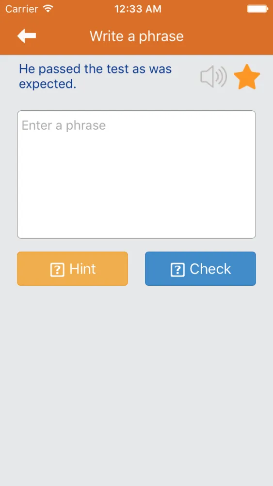 English - Spanish Common Phrases Screenshots