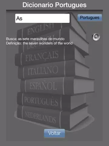 Скриншоты Dicionario Portugues iPad 