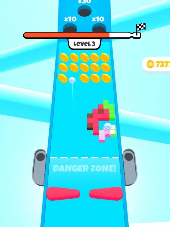 Flipper Run 3D iPad  स्क्रीनशॉट