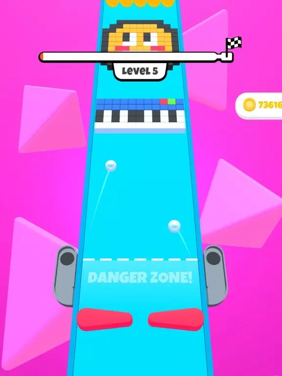 Flipper Run 3D iPad  स्क्रीनशॉट