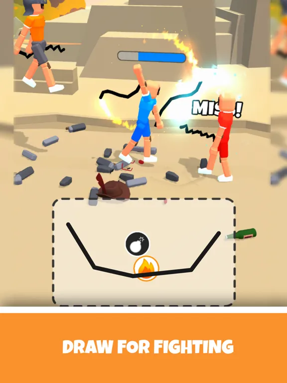 Capturas de pantalla de Silly Duel iPad 