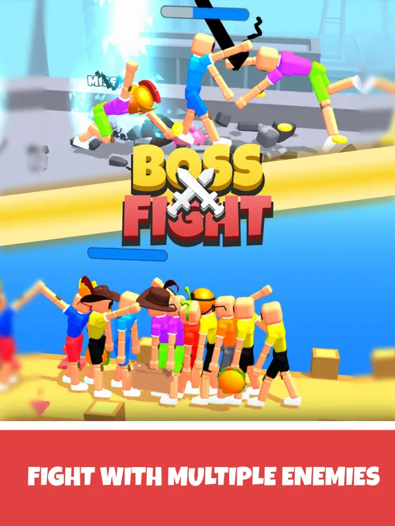 Capturas de pantalla de Silly Duel iPad 