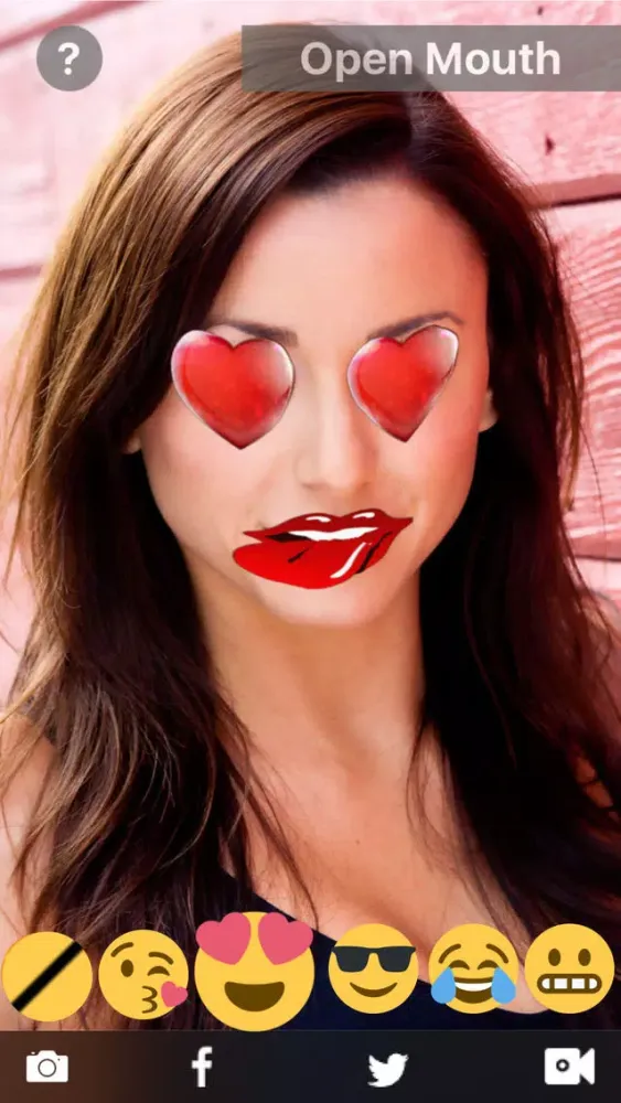 Tangkapan skrin Emote AR Plus
