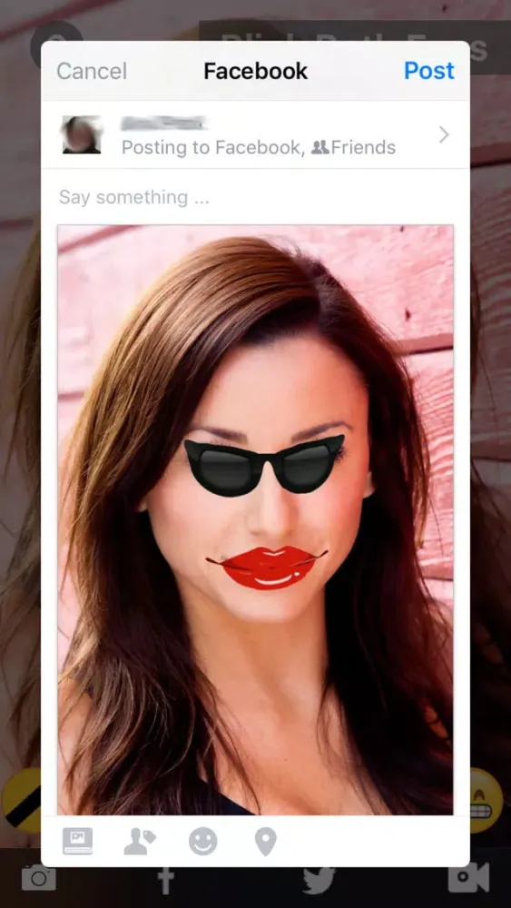 Tangkapan skrin Emote AR Plus