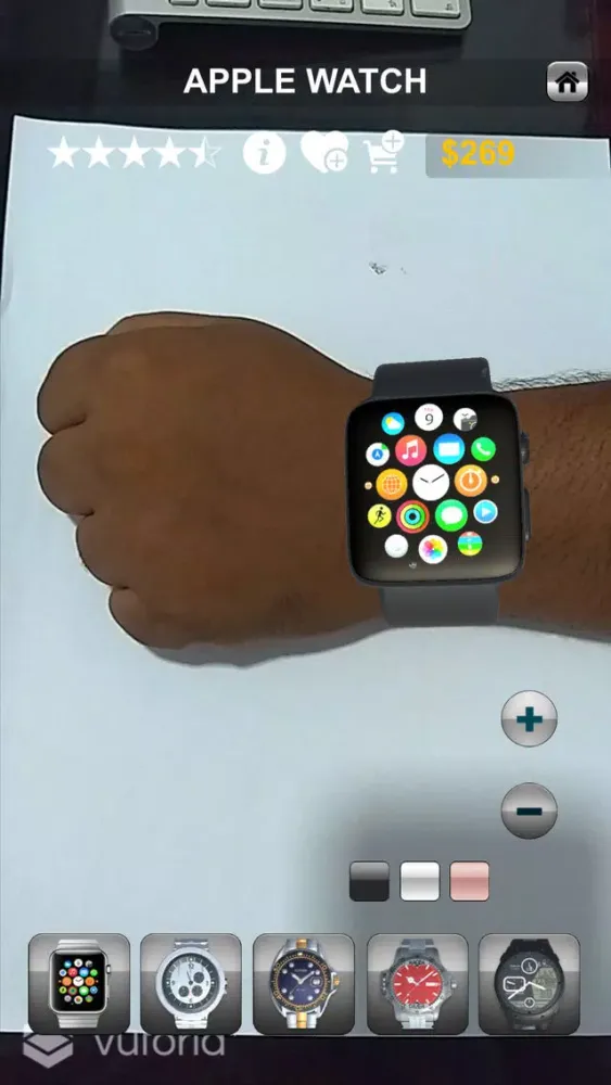 Tangkapan skrin Watch AR Plus