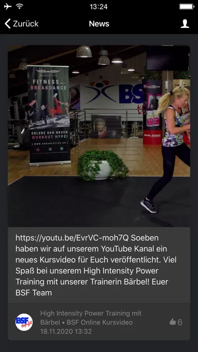 BSF topfit e. V. 스크린샷