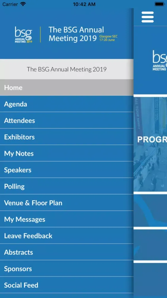 Zrzuty ekranu BSG 2019