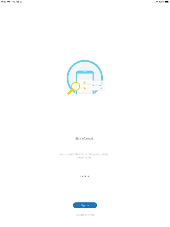 Tangkapan skrin LEAP Pilot for Lenovo iPad 