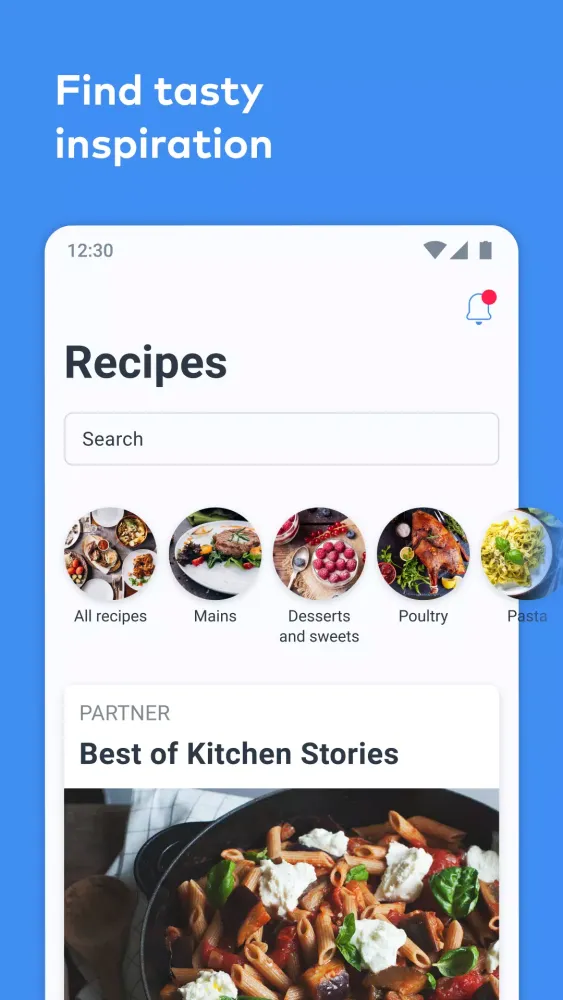 Tangkapan layar Home Connect (America)