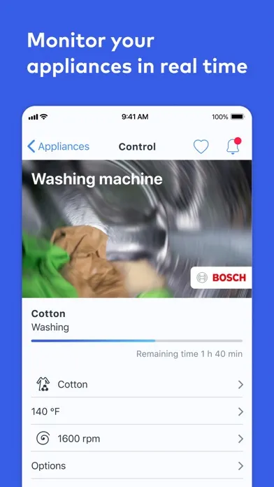 Screenshot di Home Connect (America)